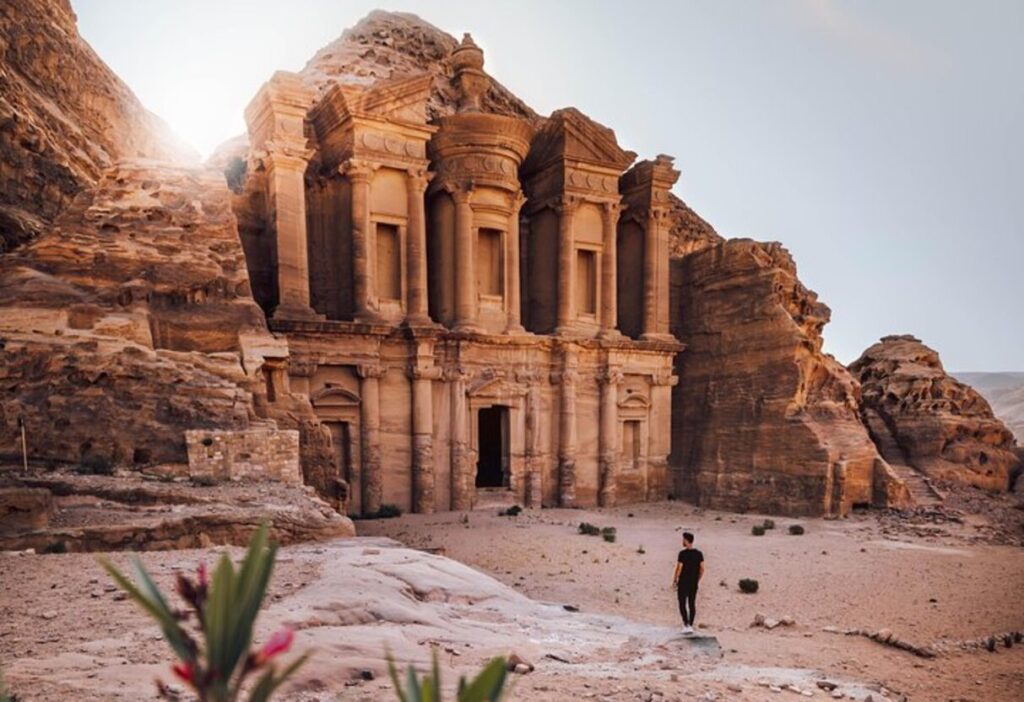 Petra-Jordan-from-afar