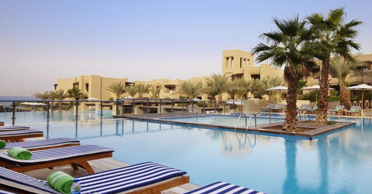 pool-side-at-Holiday-Inn-Resort-Dead-Jordan