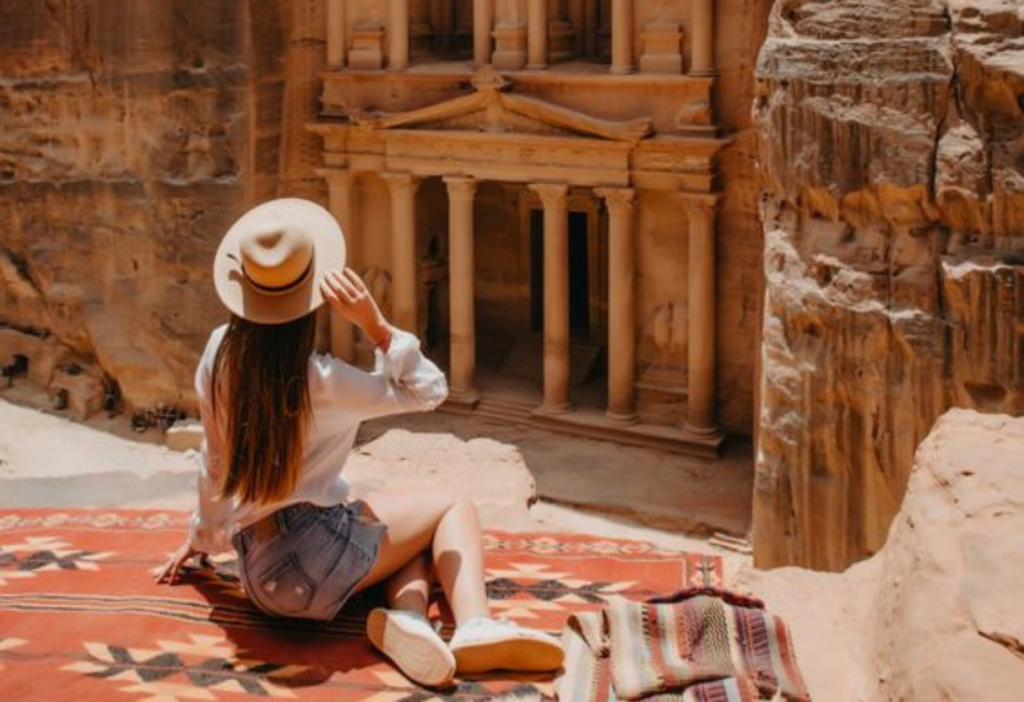 the-girl-is-sitting-on-petra-jordan