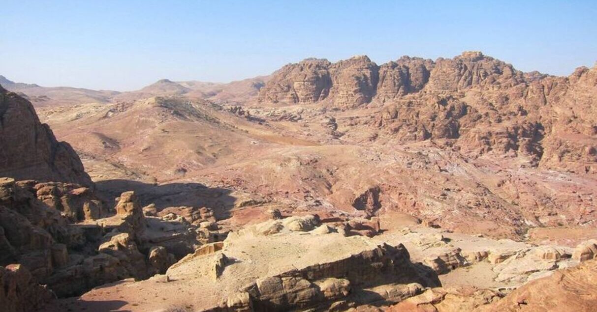 The-High-Place-of-Sacrifice-in-Petra-mountains-jordan