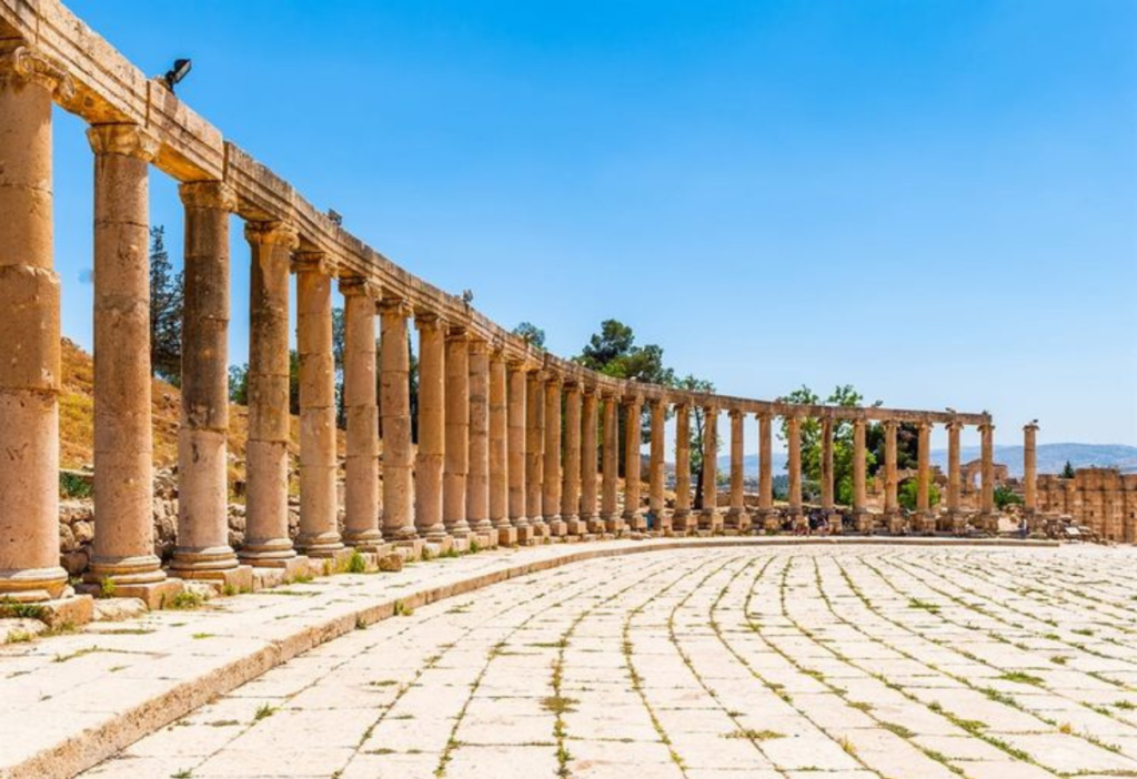 oval-forum-jerash-jordan